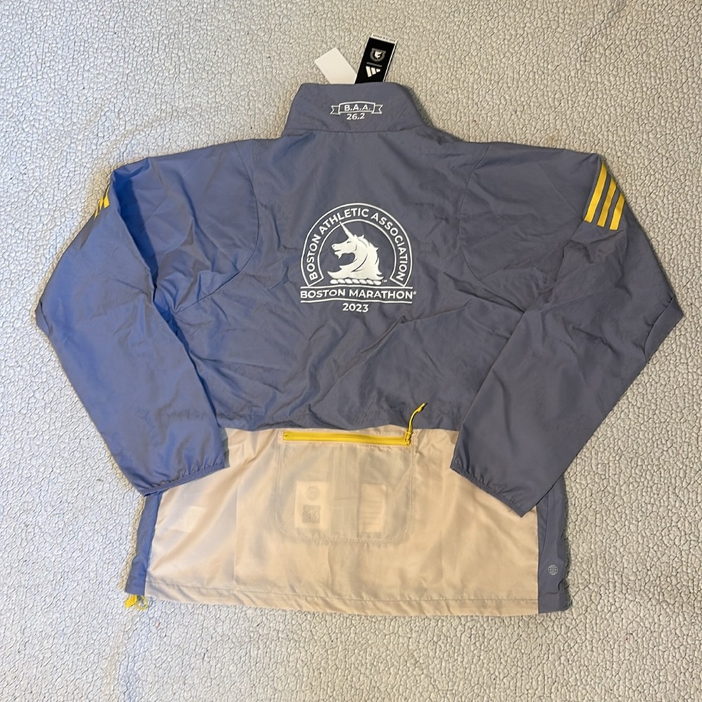 BRAND NEW adidas - Boston Marathon ‘23 Celebration Jacket - Picture 4 of 4